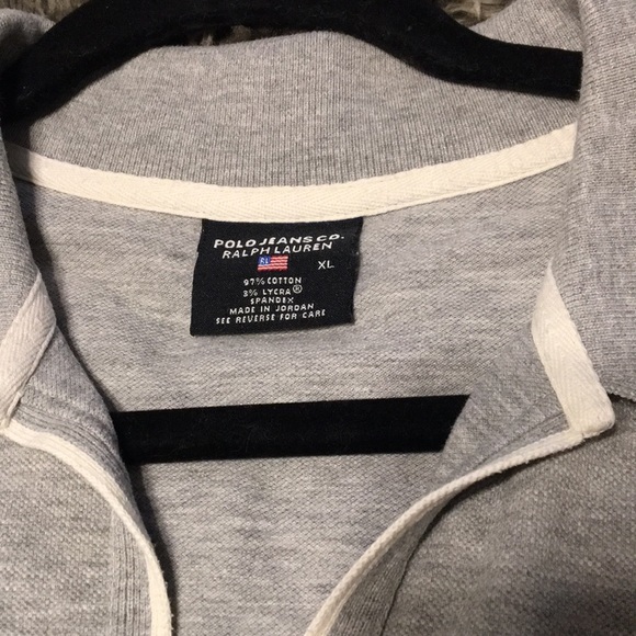 Polo Jeans Co. Ralph Lauren Crop Polo Long Sleeve - Picture 3 of 4